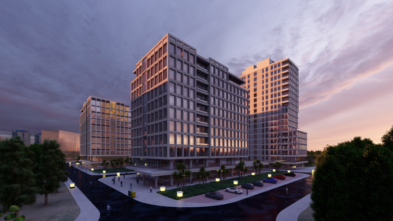 廣東公司中標中新知識城國際創新驅動中心一期項目