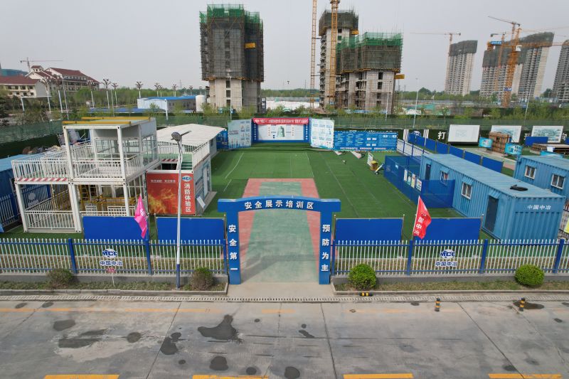 一公司唐山市委黨校遷建項目榮獲國家級3A綠色工地2